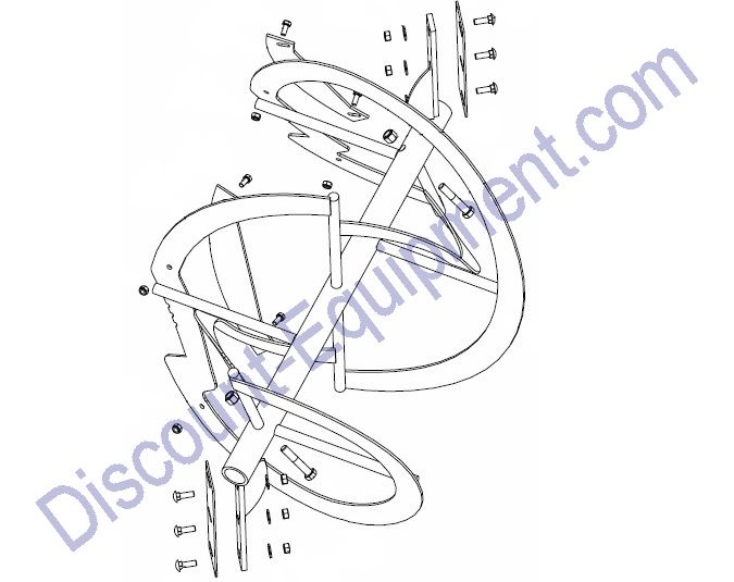 Paddle Blades Assembly